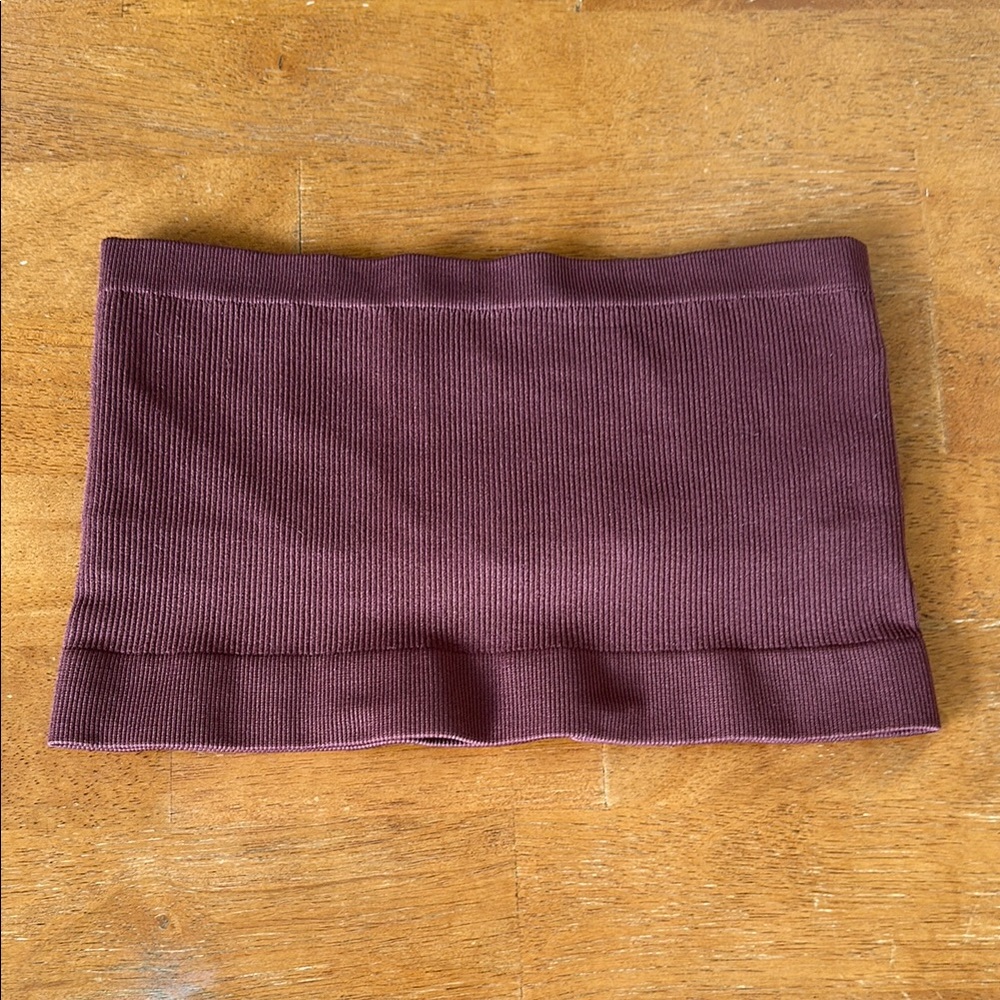 Aerie Red Pencil Crop Top for Casual Wear